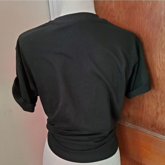 VINTAGE 90s shirt Egyptian black cotton tablet hyrogliph t-shirt M - Picture 3 of 6